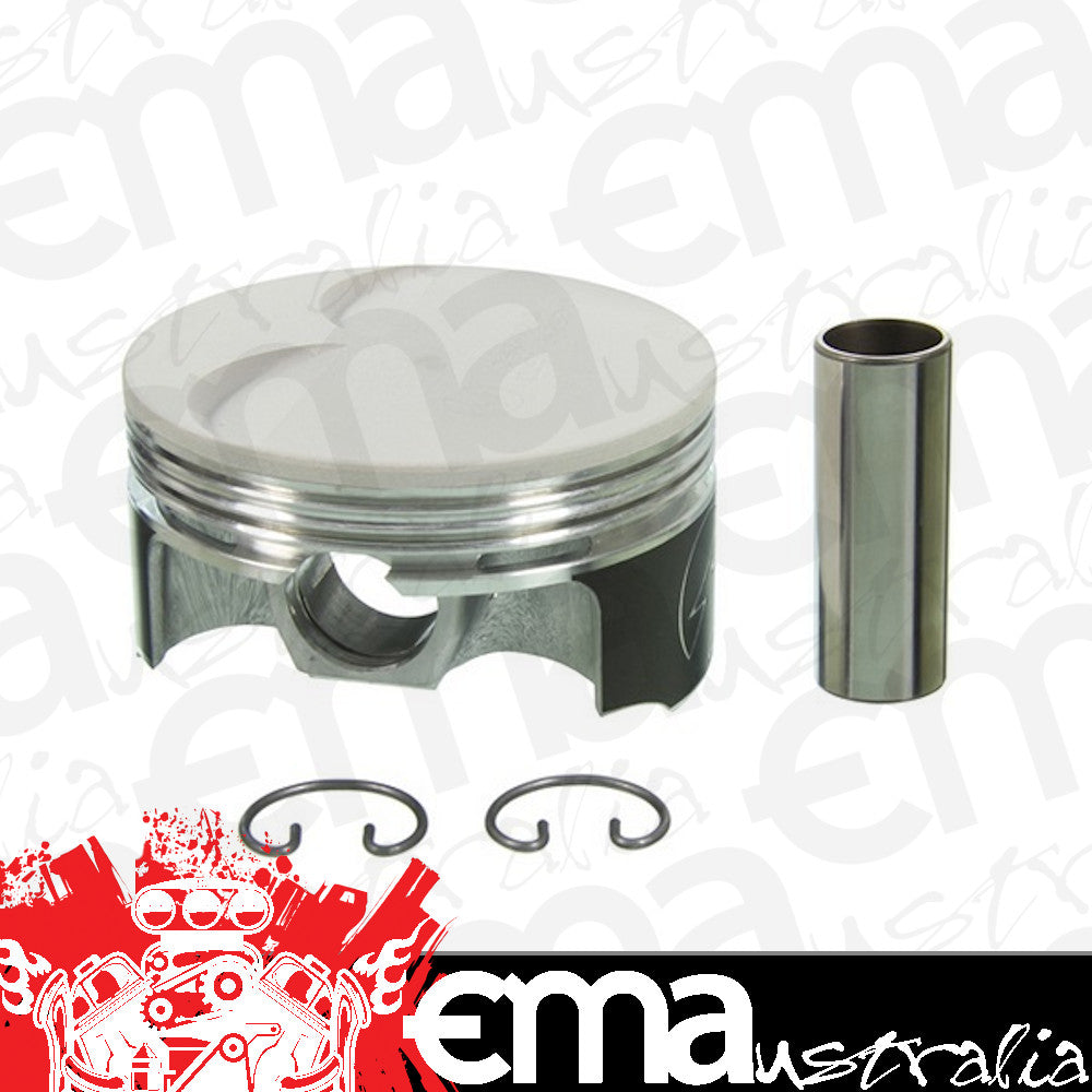 Speed Pro SPLW2624F.25MM Gen III LS1 Chev Stroker - Flat Top Powerforged Pistons 386 C.I. 3.910" Bore 4.000 Stroke 6.125" Rod Length -5.0Cc Dome Volume