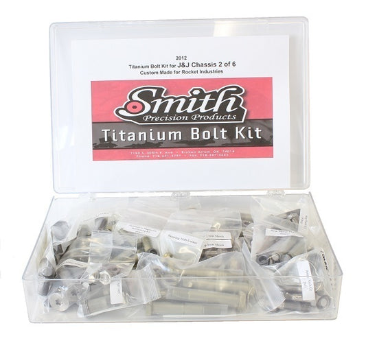 Smith Precision Products SPPJJ Titanium Bolt Kit Complete Kit to suit J&J Chassis