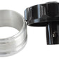 Aeroflow AF460-32-RV-BLK 2" Alum Weld Bung & Cap Black with Roll Over Valve