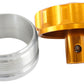 Aeroflow AF460-32-RV-G 2" Alum Weld Bung & Cap Gold with Roll Over Valve