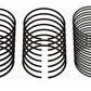 Speed Pro SPR20109 Plasma Moly File Fit V8 Ring Set 045 suit 4.165" Bore +.045