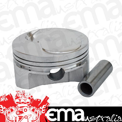 SRP Pistons | SRP142979 | Forged Flat Top Pistons Chev 489 4.280" Bore 1.270" Comp Distance