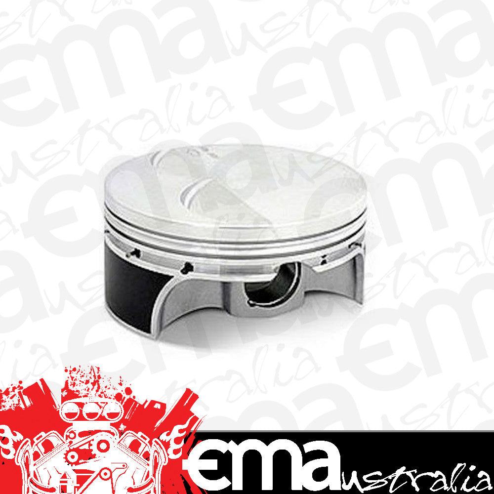 SRP Pistons SRP271063 Chev 400 Pro Flat Top Piston & Rings 4.155 Bore 4"/3.480" Stroke