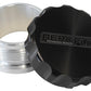 Aeroflow AF460-48BLK 3" Alum Weld Bung & Cap Raw Weld On / Black Cap