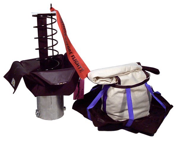 Stroud SS348 Replacement Fuel/Alcohol Funny Car Chute Black Chute suit Large Launcher System SS348