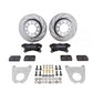 Strange STB1712WC Strange 4 Spot Rear Disc Brake Kit suits 65-73 Mustang Small for Hsg