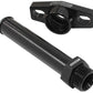 Turbo Drain Adapter (With 100mm x 16mm Barb, 38-44mm Hole Centres. Black Finish.)