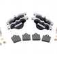 Strange STB1816 Strange Pro Race Single Piston Brake Caliper Kit w/ Soft Metallic Pads