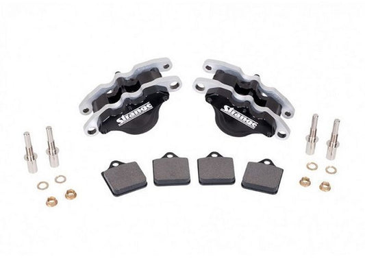 Strange STB1816 Strange Pro Race Single Piston Brake Caliper Kit w/ Soft Metallic Pads