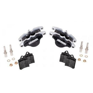 Strange STB1822 Carbon Single 2' Piston Caliper Slider Assm & Pads for 10' Rotors- Pr