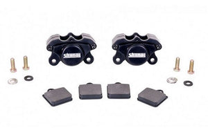 Strange STB1825 Pro Race 2 Piston Brake Caliper Kit w/ Soft Metallic Pads