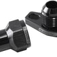 Turbo Drain Adapter (With -10AN Fitting, 38-44mm Hole Centres. Black Finish.)