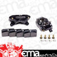 Strange STB1850 Strange Pro Race 4 Piston Brake Caliper Kit w/ Soft Metallic Pads