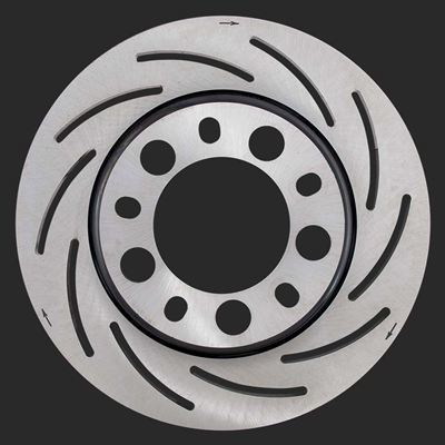 Strange STB2795 M.D./H.D. Front Tapered & Slotted Rotor 11.250' / Rh- Ea
