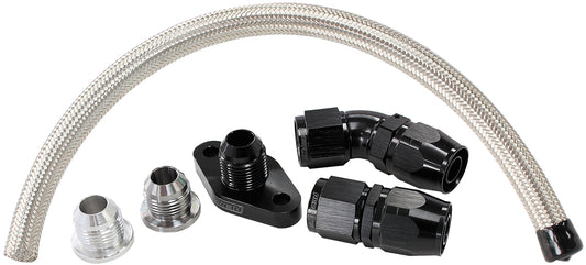 Aeroflow AF463-21 UNIVERSAL TURBO DRAIN KIT SUITS TURBO WITH 38MM CENTRES