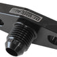 Turbo Oil Feed Adapter (-6AN, 38-44mm Hole Centres. Black Finish)