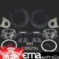 Strange STC1209WC Carbon Brake Kit for Strange 4 3/4' & 5' B.C. Floater Kit