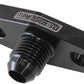 Turbo Oil Feed Adapter (-6AN, 38-44mm Hole Centres. Black Finish)