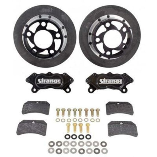 Strange STC18104NBUC Pro Carbon Rear Brake Kit for L5500Sbb Ends /No Mounts 4 3/4' Bc