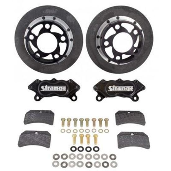 Strange STC18105NBUC Pro Carbon Rear Brake Kit for L5500Sbb Ends / No Mounts 5' Bc