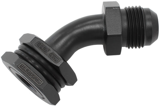 Turbo Drain Bulkhead (45Â° With -10AN Male)