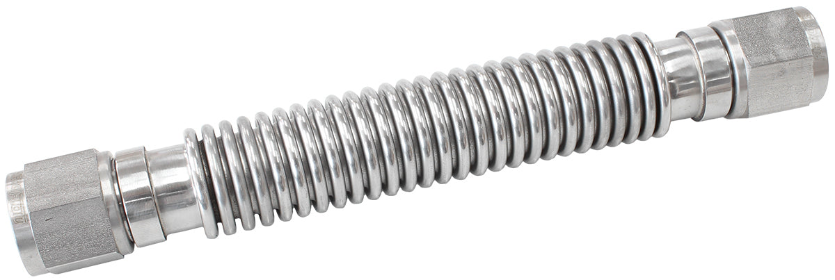Flexible Turbo Drain Hose - Stainless Steel (-10AN, 6" OAL (150mm))