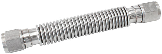 Flexible Turbo Drain Hose - Stainless Steel (-10AN, 6" OAL (150mm))
