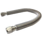 Aeroflow AF463-38 Flexible Turbo Drain Hose Stainless Steel -10AN 19.5" OAL (500mm)