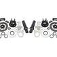 Strange STF22064WC 40 Spl Hybrid Spindle Ford 9'Floater Kit for 4 3/4' Bc w/ Carbon Brake Kit