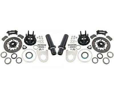 Strange STF22064WC 40 Spl Hybrid Spindle Ford 9'Floater Kit for 4 3/4' Bc w/ Carbon Brake Kit