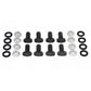 Strange STH1135STKIT Strange 1/2" Axle Retainer T-Bolt & Nut Kit (Set of 8)