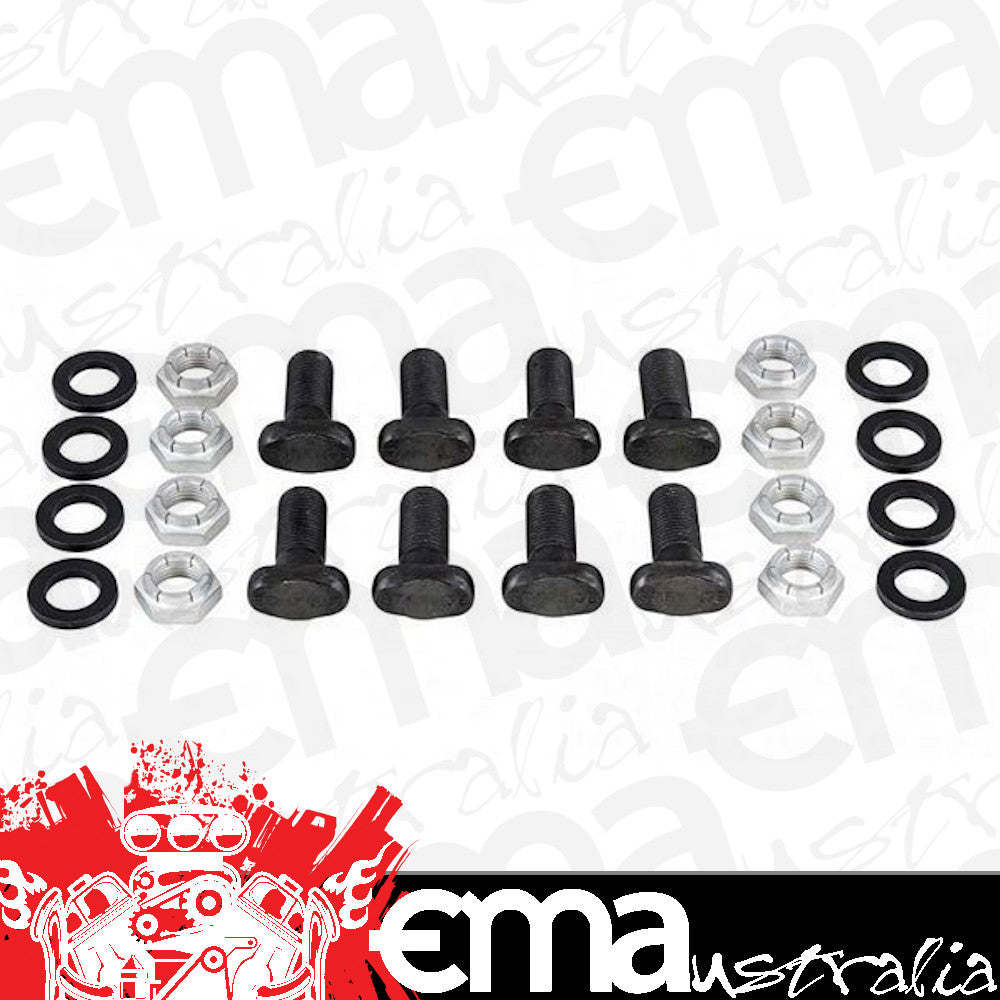 Strange STH1135STKIT Strange 1/2" Axle Retainer T-Bolt & Nut Kit (Set of 8)