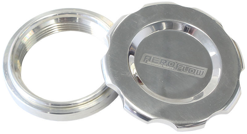 Aeroflow AF465-24P 1.5" Weld Bung & Polishd Caplow Profile Female Weld-On