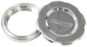 Aeroflow AF465-24P 1.5" Weld Bung & Polishd Caplow Profile Female Weld-On