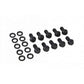 Ford 9 in. 40-Spline Aluminum Spools ARP 12Pt Ring Gear Bolts Washers 7/16"-20 x.950" Uhl Strange STN1973
