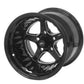 Street Pro Wheels STP002-151200F-BK Street Pro Ll Convo Wheel Black 15X12' Ford Bolt Circle 5X 4.50' -38 5.00' Back Space