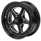 Street Pro Wheels STP002-156000F-BK Street Pro Ll Convo Wheel Black 15X6' Ford Bolt Circle 5X 4.50' 0 3.50' Back Space