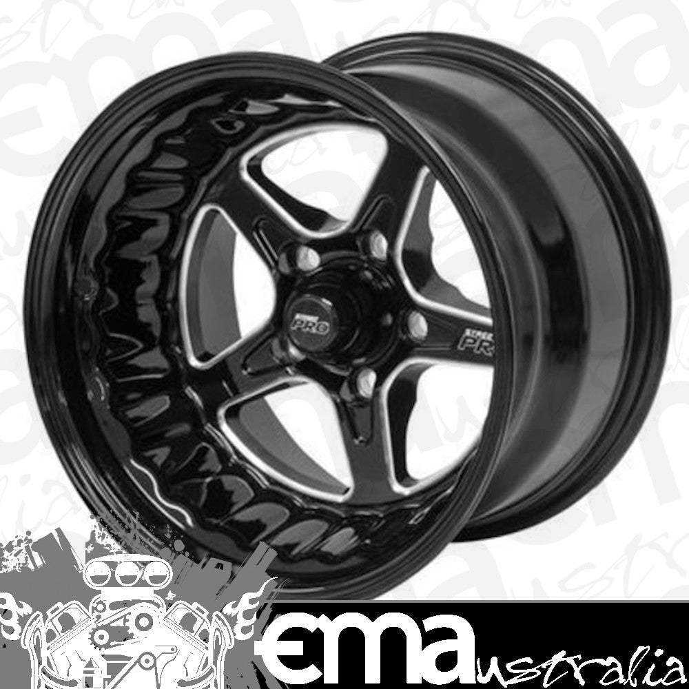 Street Pro Wheels STP002-157005F-BK Street Pro Ll Convo Wheel Black 15X7' Ford For Mazda Bolt Circle 5X 4.50' 12 4.50' Back Space