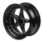 Street Pro Wheels STP002-187000F-BK Street Pro Ll Convo Wheel Black 18X7' Ford Bolt Circle 5X 4.50' 12 4.50' Back Space