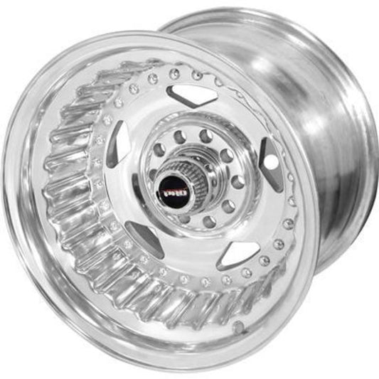 Street Pro Wheels STP005-158001 Street Pro Convo Wheel Polished 15X8.5' Holden Chevrolet Ford Dual Bolt Circle 6 5.0' Back Space