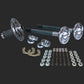 Strange STP200558 Pro Race Axles Retainer Plates Bearings 5/8' Stud Kit & Spool