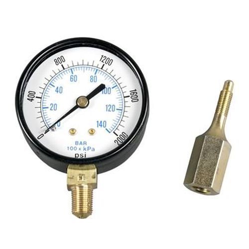 Strange | STP2360 | Brake Pressure Gauge 0-1500PSI Incl Bleeder Adapter