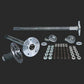 Strange STP310258S Ford 28 Or 31 Spline Alloy Axles Bearings 5/8' Stud Kit & Spool