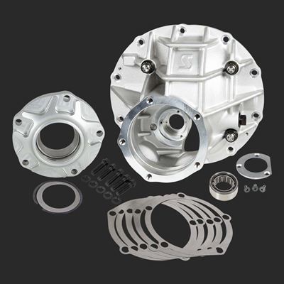 Strange STP3203BB Ford 9' Aluminium Pro Diff 3.250' Case/Carrier Kit- Ball Support Shims Tail Brg & Ret