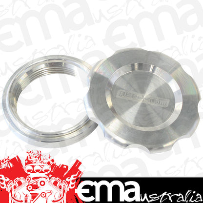 Aeroflow Performance Products AF465-48 3" Weld Bung & Raw Cap Low Profile Female Weld-On