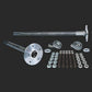 Strange STP350258 35 Spl. Alloy Axles Bearings & 5/8' Stud Kit