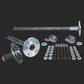 Strange STP350258S 35 Spl. Alloy Axles Bearings 5/8' Stud Kit & Spool