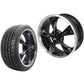 Strange STP695-2085F-MBL 695 Wheel Matt Black/Machined Lip 20x8.5 35 70.7mm Ford