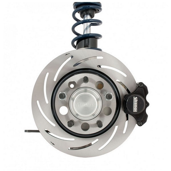Strange STPSS115-475 Strange Stpss115-4.75 Medium Duty Strut Package Stud Mount 2-Piston Caliper 4.75 Bolt Circle