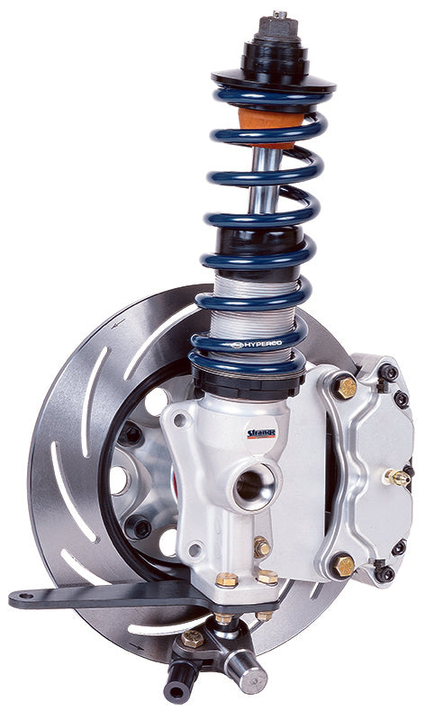 Strange STPSS125DBL-450 Strange Stpss125Dbl-4.50 Heavy Duty Strut Package Stud Mount 4-Piston Caliper Double Adjustable 4.50 Bolt Circle